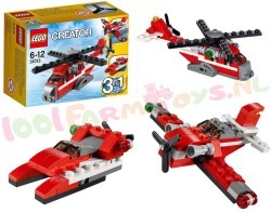LEGO CREATOR RED THUNDER 3in1 66 ST.