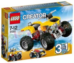 LEGO CREATOR TURBO QUAD 3in1 186 ST.