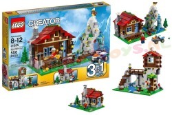 LEGO CREATOR BERGHUT 3in1 550 ST.
