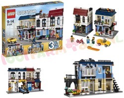 LEGO CREATOR FIETSENWINKEL & CAFE 3in1