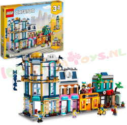 LEGO Creator Hoofdstraat 3in1 model