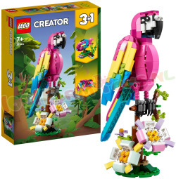 LEGO CREATOR Exotische ROZE Papegaai