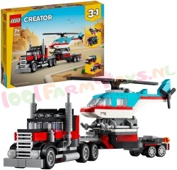 LEGO Creator Truck met Helikopter 270dlg