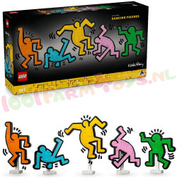 LEGO® ART Keith Haring  Dansende figuren