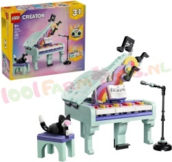 LEGO Creator Piano met Kat