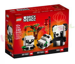 LEGO BRICK HEADZ Panda's Chinees Jaar