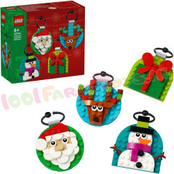 LEGO Schattige Kerstversieringen