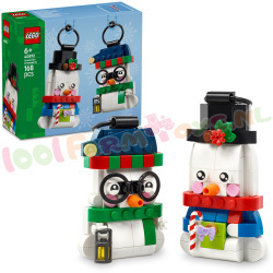LEGO SneeuwPopornamenten