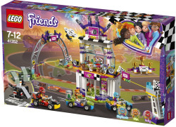 LEGO FRIENDS De Grote RaceDag  Kartbaan
