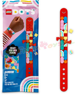 LEGO DOTS Regenboog Armband + Bedeltjes
