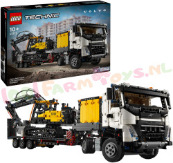 LEGO TECHNIC Volvo FMX truck & EC230