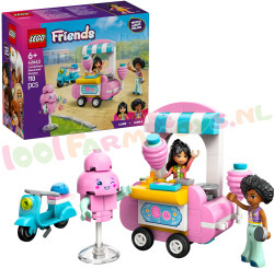 LEGO FRIENDS Suikerspinkraam en Scooter