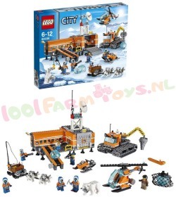LEGO CITY ARCTIC BASISKAMP   735 ST.