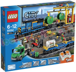 LEGO City Vrachttrein met Portaalkraan