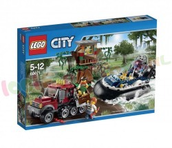 LEGO CITY HOVERCRAFT ACHTERVOLGING