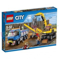 LEGO CITY GRAAFMACHINE & TRUCK    311 ST