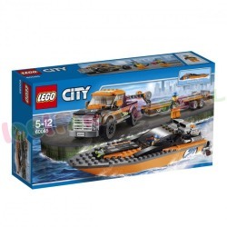 LEGO CITY SPEEDBOOT + 4X4 AUTO