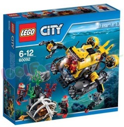 LEGO CITY DIEPZEE DUIKBOOT 274 delig
