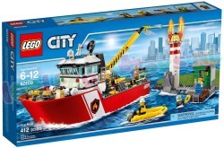 LEGO CITY BRANDWEERBOOT