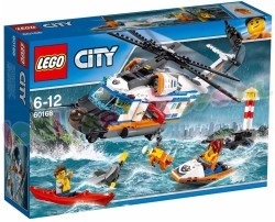 LEGO CITY ZWARE REDDINGSHELIKOPTER