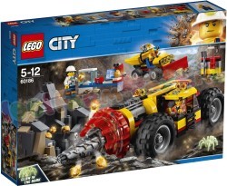 LEGO CITY ZWARE MIJNBOUWBOOR