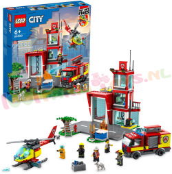 LEGO CITY BrandweerKazerne model 2022