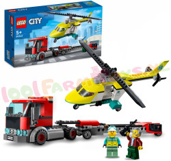 LEGO CITY Reddingshelikopter Transport