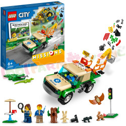 LEGO<br>CITY<br>Reddingshelikopter<br>Transport