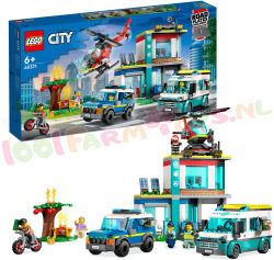 LEGO CITY HoofdKwartier van HulpDienst-
