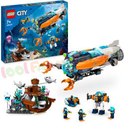 LEGO CITY Duikboot voor DiepzeeOnderzoek