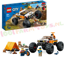LEGO CITY 4x4 TerreinWagen Avonturen