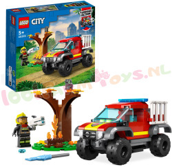 LEGO CITY 4x4 BrandweerTruck Redding