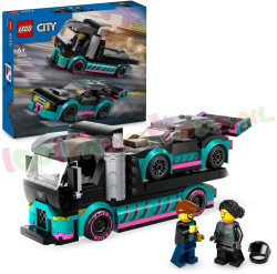 LEGO CITY Raceauto en TransportTruck