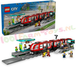 LEGO CITY Stadstram en Station