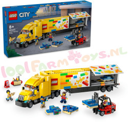 LEGO CITY Gele LEGO Vrachtwagen