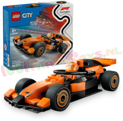 CITY F1® Coureur met McLaren Racewagen