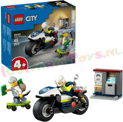 LEGO CITY Achtervolging op Politiemotor