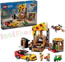 LEGO City Pizzacentrale met Voertuigen