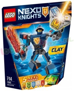LEGO NEXO KNIGHTS STRIJDHARNAS CLAY