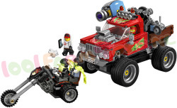 LEGO HIDDEN E1 Fuego's StuntTruck