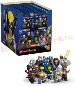 LEGO Minifiguren Marvel Serie 2 per doos