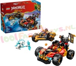 Ninjago Kai en Cole's Combivoertuigen