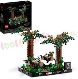 LEGO Endor™ SpeederAchtervolging Diorama