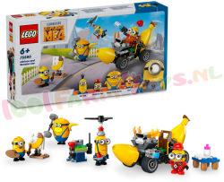 LEGO Minions en BananenAuto