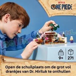 One Piece De schuilplaats van Dr Hiriluk