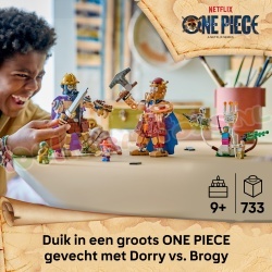 One Piece Dorry vs. Brogy - Reuzen van