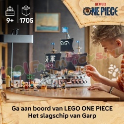 One Piece Het Slagschip van Garp