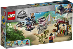 LEGO Dilophosaurus ontsnapt