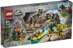 LEGO T. Rex vs. Dinomecha gevecht