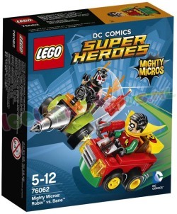 LEGO HEROES MIGHTY MICROS ROBIN VS BANE